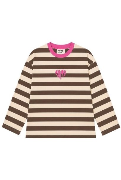 Salty Stitch skater tee stripes