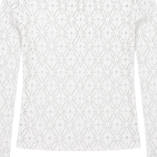 Salty Stitch lace top white-4