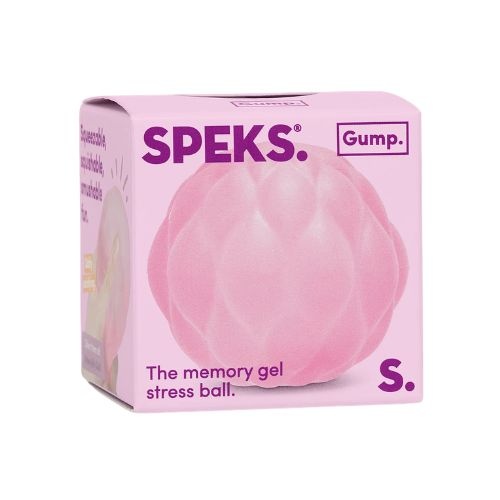 Speks gump memory gel stress ball surface - quilt moon-1