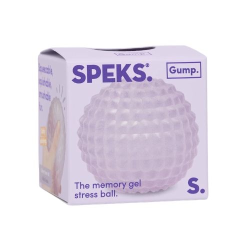 Speks gump memory gel stress ball surface - scale mist-1