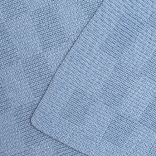 Hvid blanket ivy light blue-5