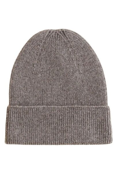 Hvid newborn beanie fonzie otter