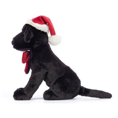 Jellycat winter warmer pippa black labrador-2