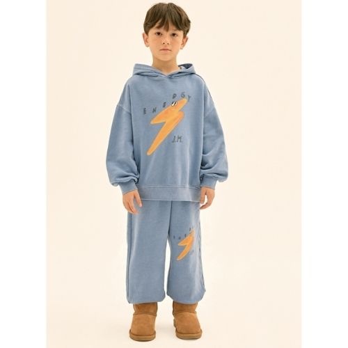 Jelly Mallow energy pigment aladdin pants blue-3