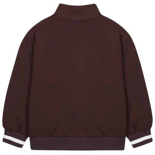 Jelly Mallow happy buddy track jumper brown-7