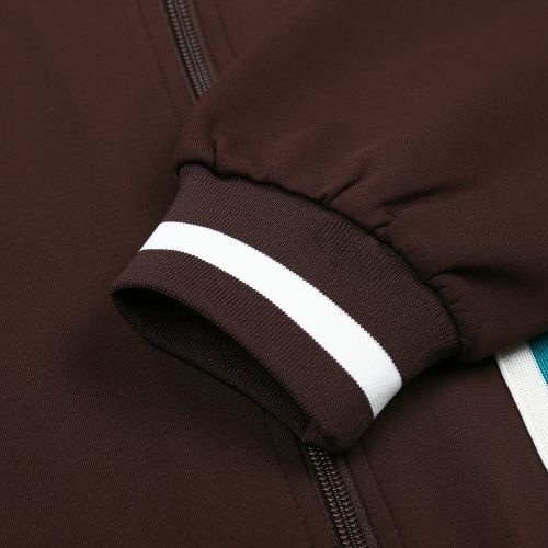 Jelly Mallow happy buddy track jumper brown-6