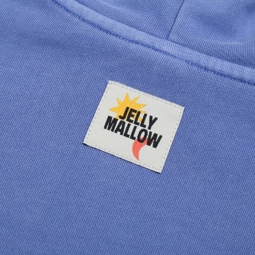 Jelly Mallow energy pigment hooded sweatshirt blue-7