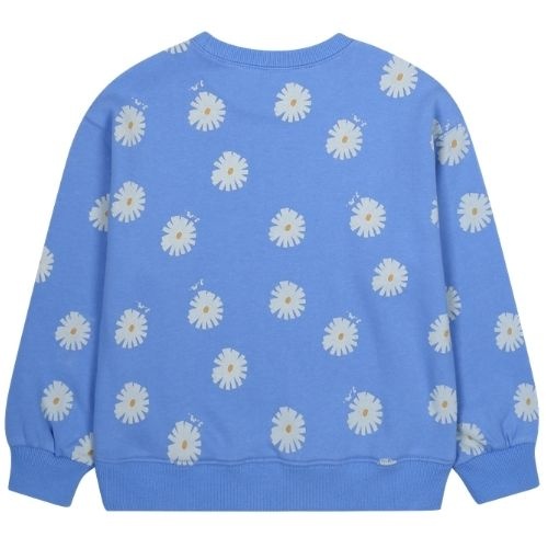 Jelly Mallow daisy all-over sweatshirt blue-8