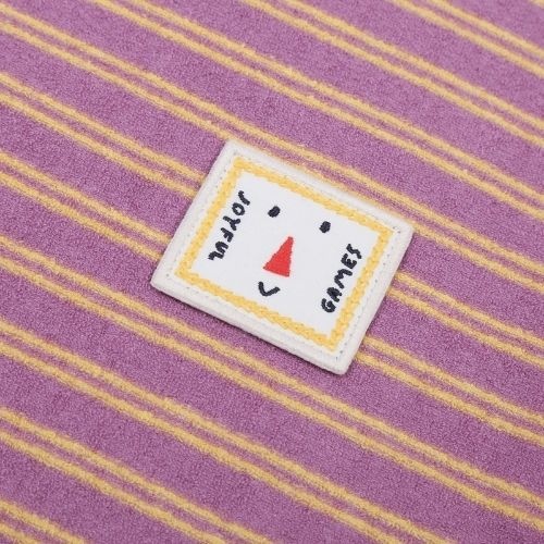 Jelly Mallow joyful stripe layered t-shirt purple-4