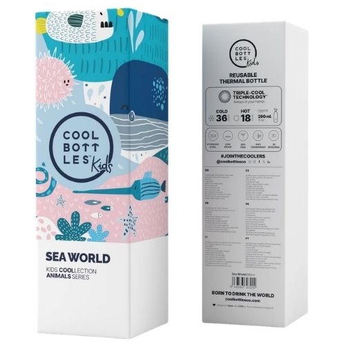 The Kids Bottle - sea world 260 ml - drinkfles-5