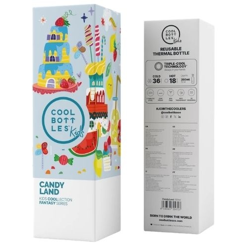 The Kids Bottle - candy land 350 ml - drinkfles-5
