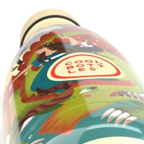 The Kids Bottle - knight legend 350 ml - drinkfles-4