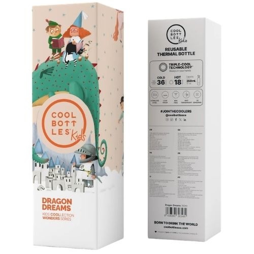 The Kids Bottle - dragon dreams 350 ml - drinkfles-5