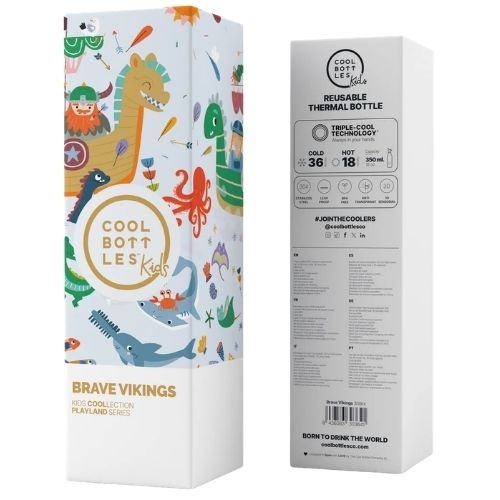 The Kids Bottle - brave vikings 350 ml - drinkfles-5