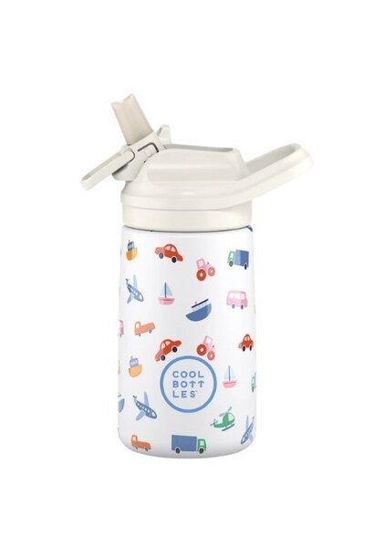 The Kiddie Bottle - little wheels 350 ml - drinkfles