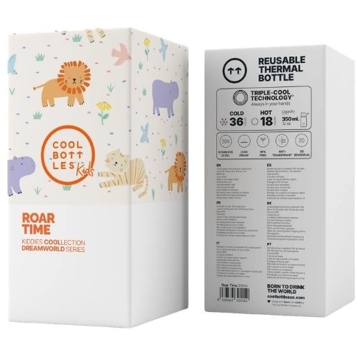 The Kiddie Bottle - roar time 350 ml - drinkfles-5