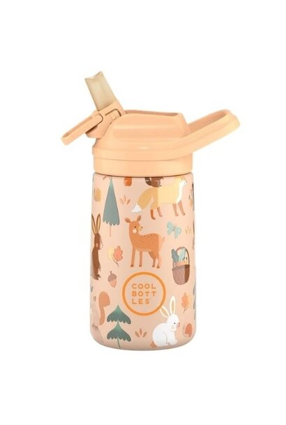 The Kiddie Bottle - woodland buddies 350 ml - drinkfles