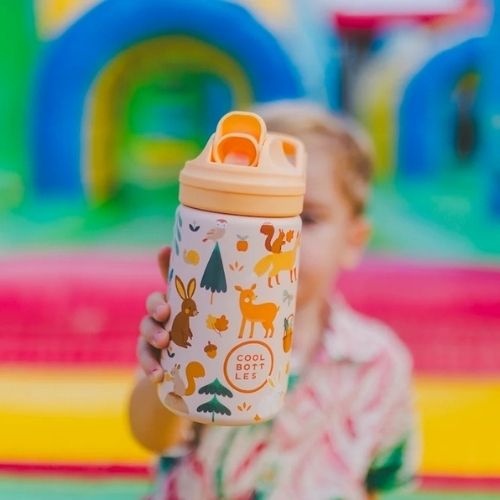 The Kiddie Bottle - woodland buddies 350 ml - drinkfles-2