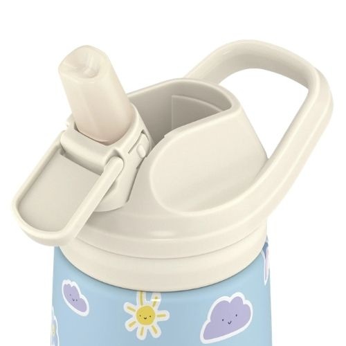 The Kiddie Bottle - rainbow clouds 350 ml - drinkfles-4