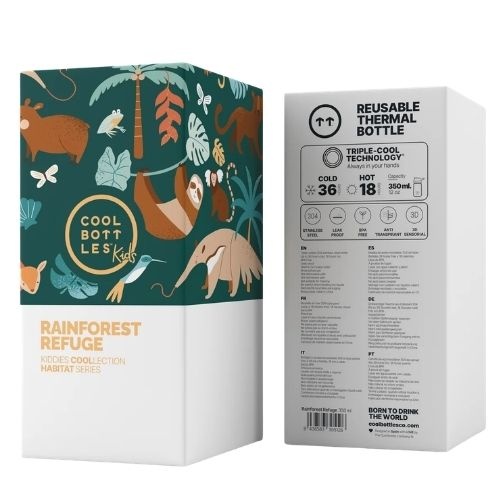 The Kiddie Bottle - rainforest refuge 350 ml - drinkfles-5
