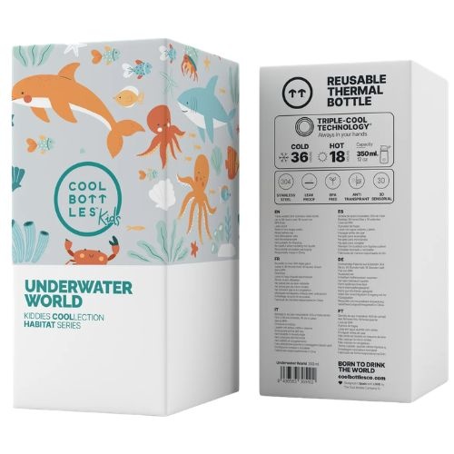 The Kiddie Bottle - under water world 350 ml - drinkfles-5