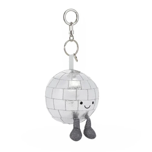 Jellycat amuseables disco ball key chain bag charm-1