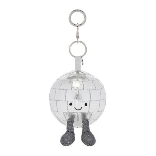 Jellycat amuseables disco ball key chain bag charm-3