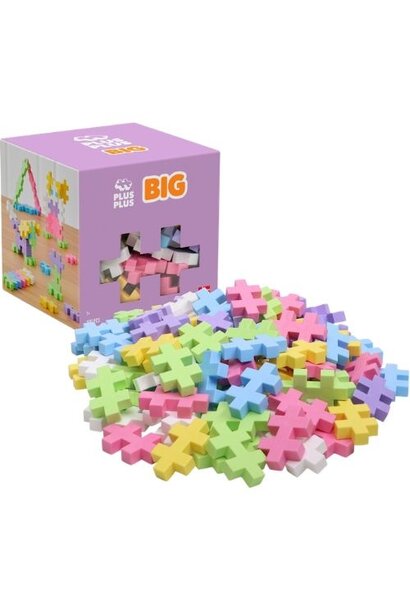 Plus-Plus big pastel 100 stuks