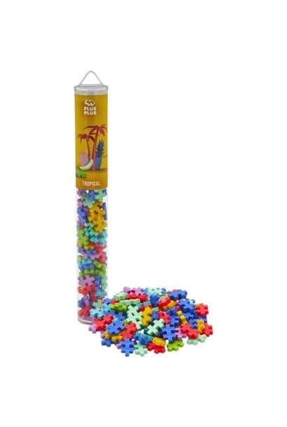 Plus-Plus tube tropical 100 stuks