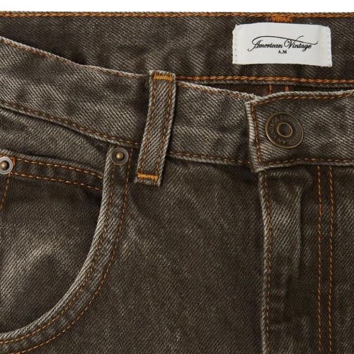 American Vintage 5 poches oshow-b stone brown-5