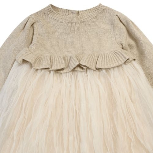 Donsje Amsterdam paulien dress biscotti melange-3