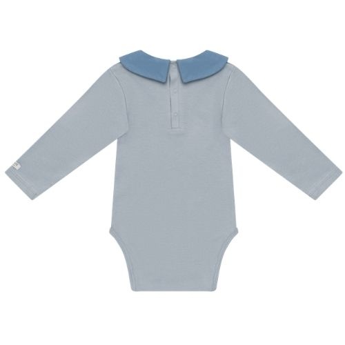 Donsje Amsterdam bram bodysuit polar bear foggy blue-5