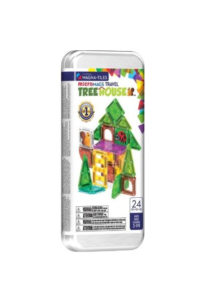 Magna-Tiles microMags ginger tree house 24 stuks travel set
