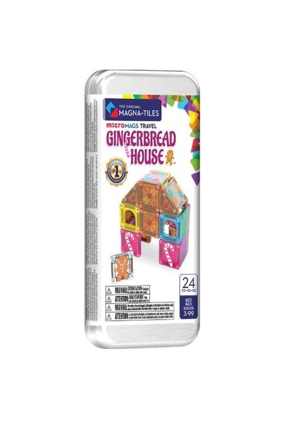 Magna-Tiles microMags ginger bread 24 stuks travel set