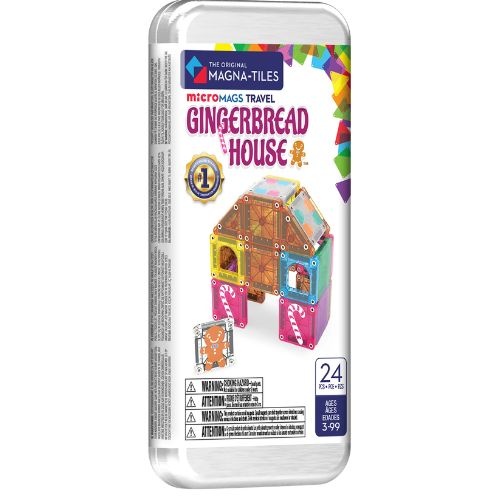 Magna-Tiles microMags ginger bread 24 stuks travel set-1