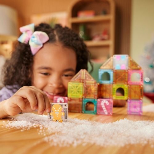 Magna-Tiles microMags ginger bread 24 stuks travel set-2