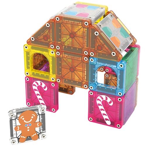 Magna-Tiles microMags ginger bread 24 stuks travel set-6