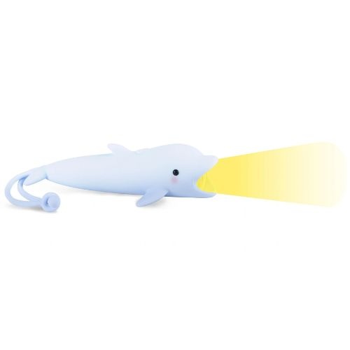Rabbit & Friends dolphin silicone flashlight zaklamp-8