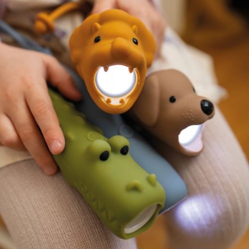 Rabbit & Friends lion silicone flashlight zaklamp-5
