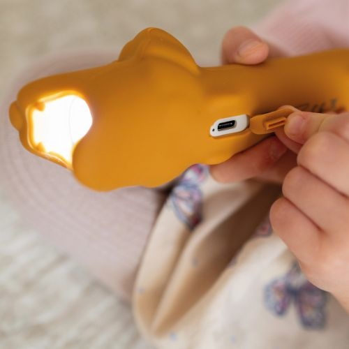 Rabbit & Friends lion silicone flashlight zaklamp-4