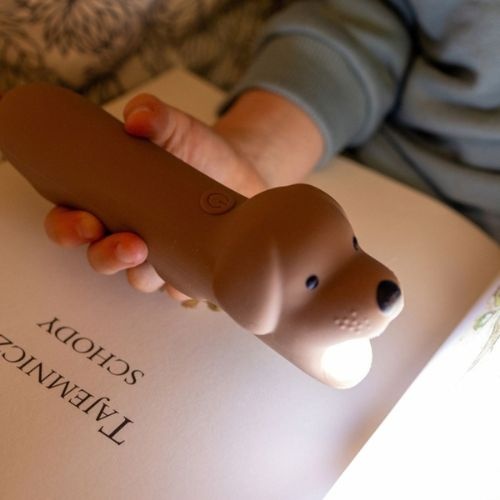 Rabbit & Friends buddy dog silicone flashlight zaklamp-4