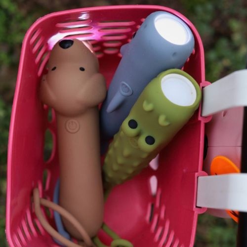 Rabbit & Friends crocodile silicone flashlight | zaklamp-3