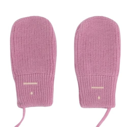 Gray Label baby knitted mittens rws bubblegum - handschoenen-2