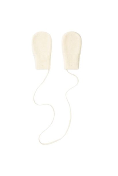 Gray Label baby knitted mittens rws cream - handschoenen