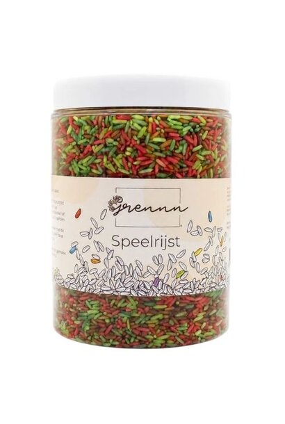 Grennn speelrijst bos mix