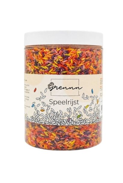 Grennn speelrijst fruit mix