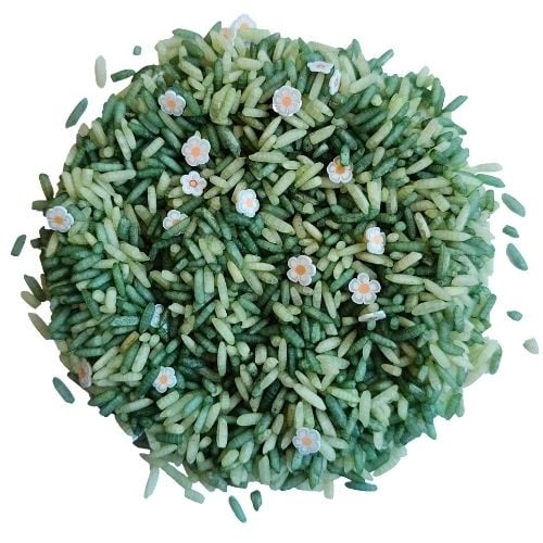 Grennn speelrijst white flower mix-2