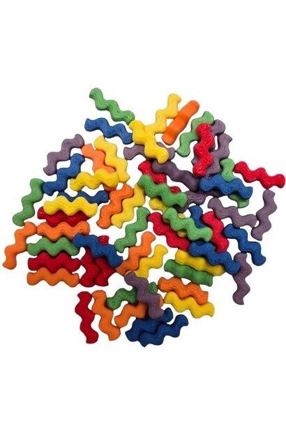 Grennn mini waves 60x regenboog