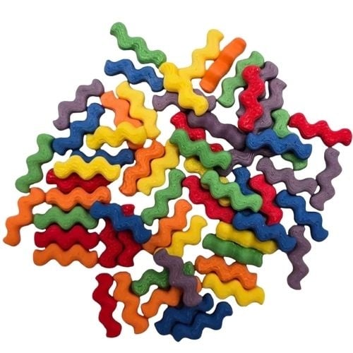 Grennn mini waves 60x regenboog-1