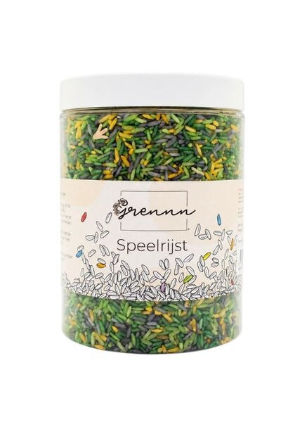 Grennn speelrijst dino mix